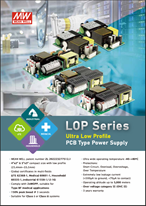 LOP Series Ultra Low Profile PCB Type PSU