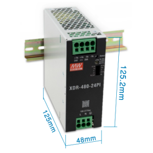 Изображение Фото XDR-480-12PI MEAN WELL