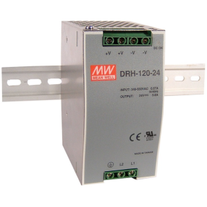 Изображение Блок питания на DIN рейку DRH-120-24
